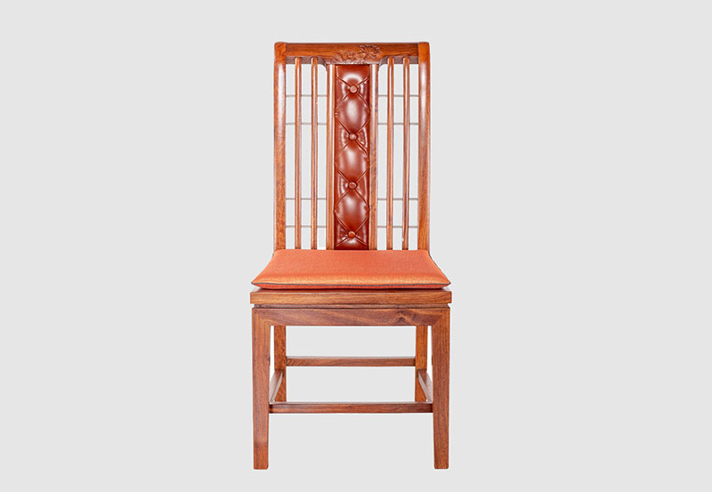长安镇芙蓉榭中式实木餐椅效果图