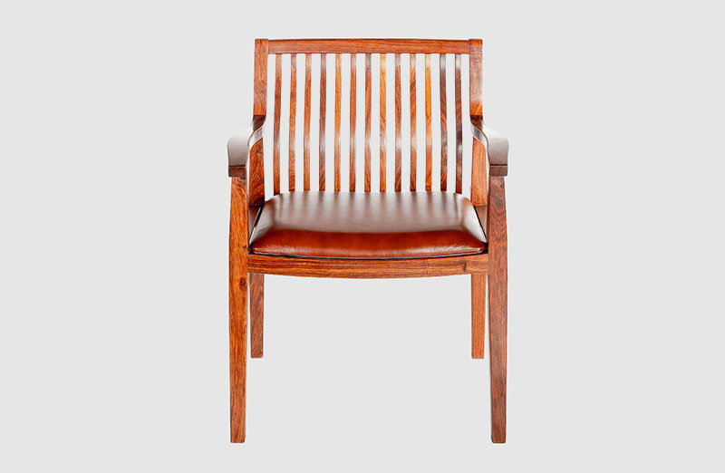长安镇中式实木大方椅家具效果图